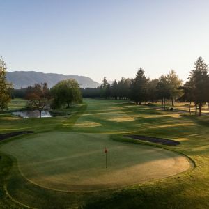 Drone Shot Hole 17 Green